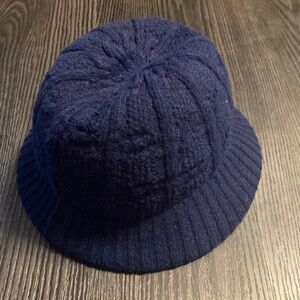 🍍ARIS BUCKET HAT🍍NAVY SWEATER MATERIAL🍍ONESIZE🍍H-4